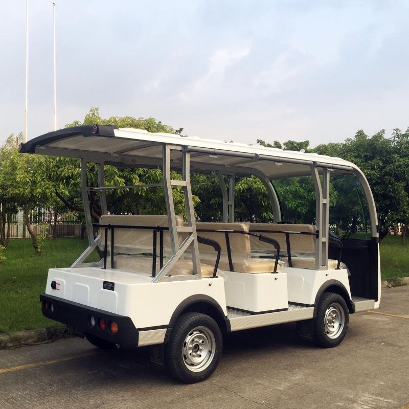 Lvtong LT-S8 48V/4KW Electric 8-Passenger Airport Shuttle Bus