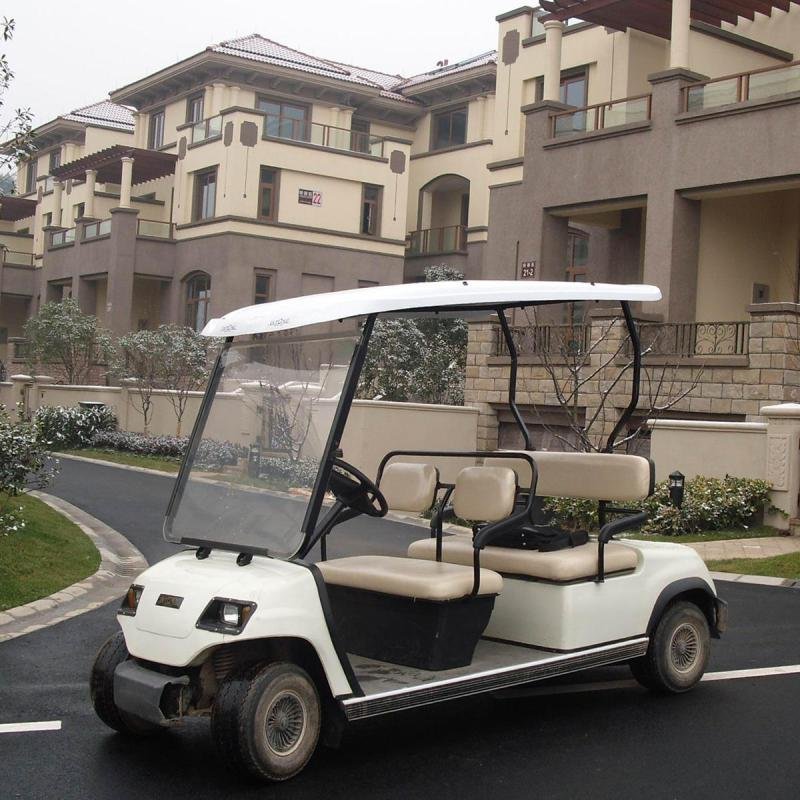 LVTONG LT-A4 Electric 4-Passenger Low-Speed Sightseeing Resort Buggy