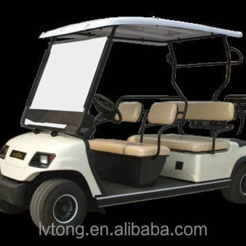 USA ADC 48V 3.7kW Electric 4-Passenger Golf Car with Curtis Controller