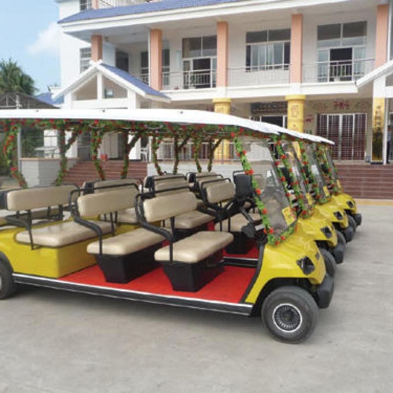 LVTONG 48V 4KW 11-Seater Electric Utility Vehicle
