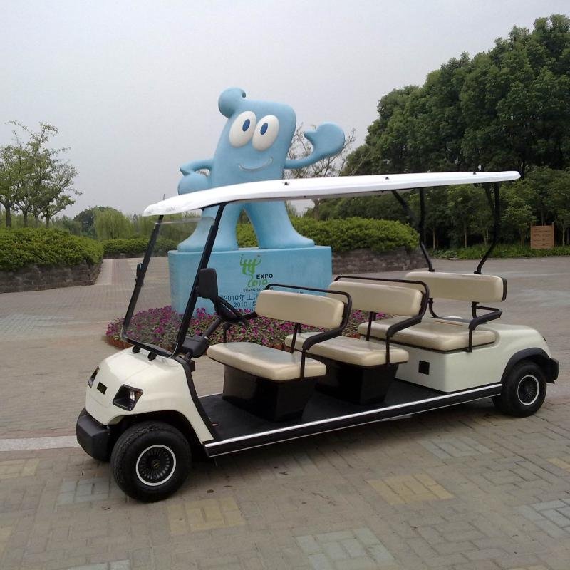 LVTONG LT-A8 48V 4kW 8-Seater Electric Golf Cart
