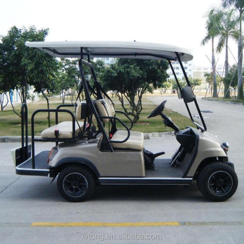 LVTONG LT-A2+2 4-Seater Low-Speed Electric Golf Buggy with 90km Range