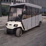 Lvtong LT-A8+3 3.7KW 48V 11-Seater Electric Golf Buggy Sightseeing Vehicle