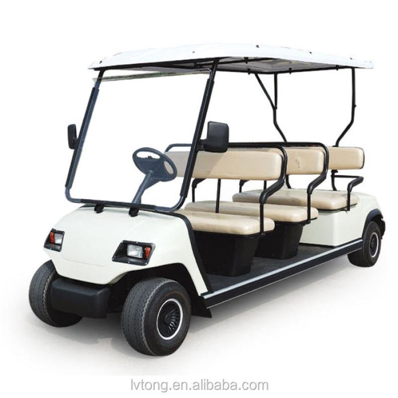 Lvtong LT-A8 48V Electric 8-Passenger Sightseeing Shuttle Bus