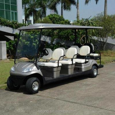 Lvtong 48V 4kW Electric 8-Seater Low-Speed Resort Cart