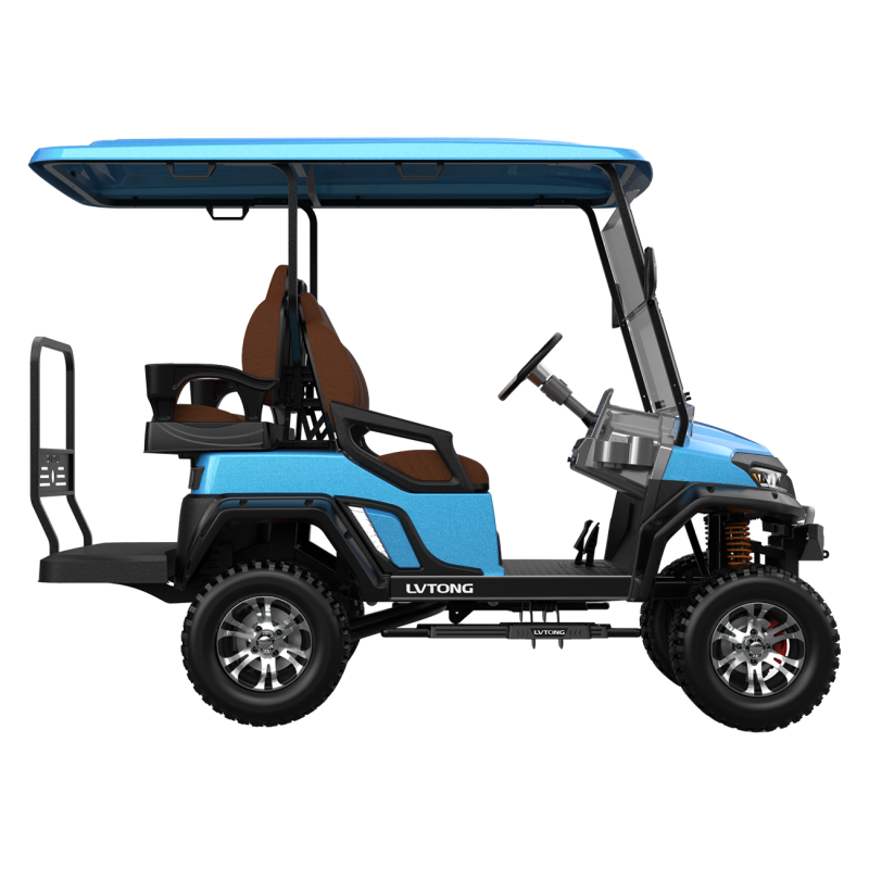 C727.2+2G Electric 48V Low-Speed Vehicle 4-Seater Golf Cart