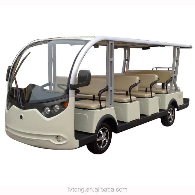 Lvtong 72V Electric 14-Seater Low-Speed Sightseeing Bus