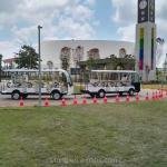 LVTONG 72V 7.5kW Electric 14-Seater Sightseeing Car