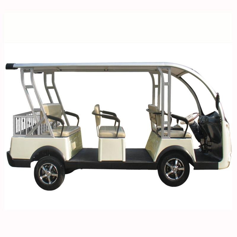 Lvtong LT-S8 Electric 8-Passenger Sightseeing Bus with Trojan Battery System for Resort and Tourism Applications