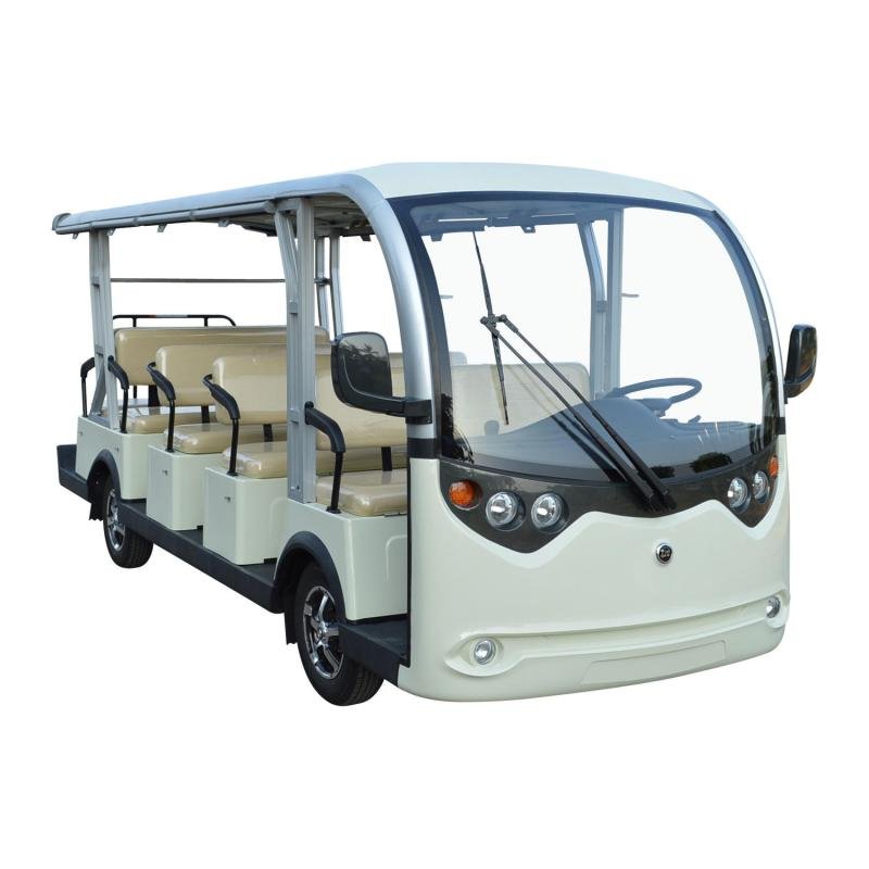 Lvtong 72V Electric 14-Passenger Low-Speed Sightseeing Bus