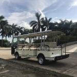 Lvtong 72V Electric 14-Passenger Low-Speed Sightseeing Bus
