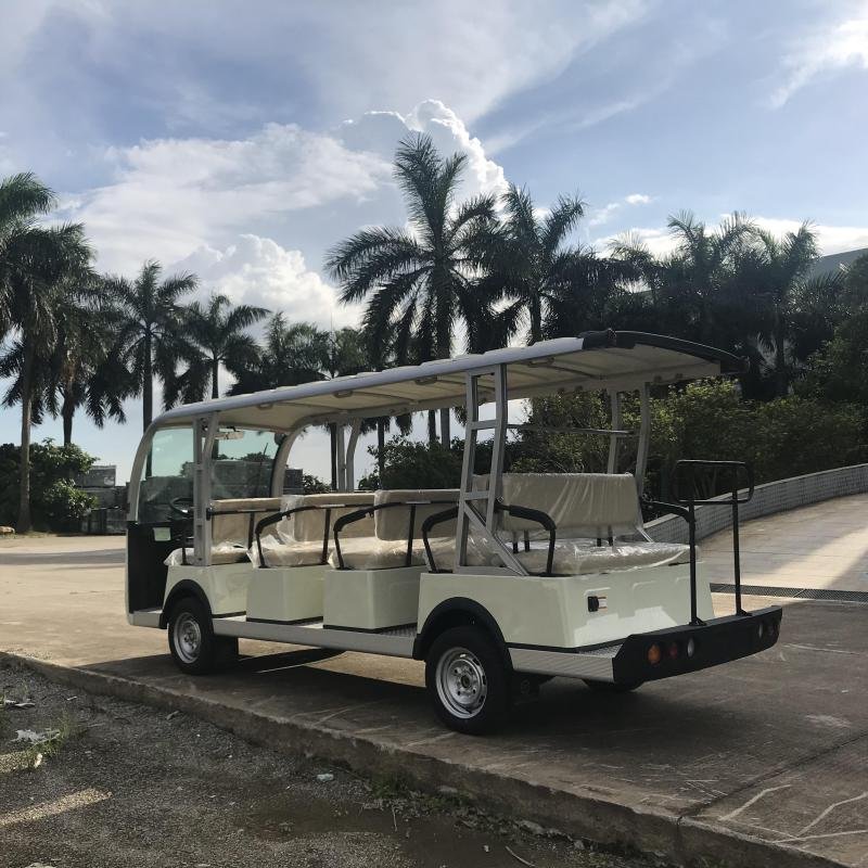 Lvtong 72V Electric 14-Passenger Low-Speed Sightseeing Bus
