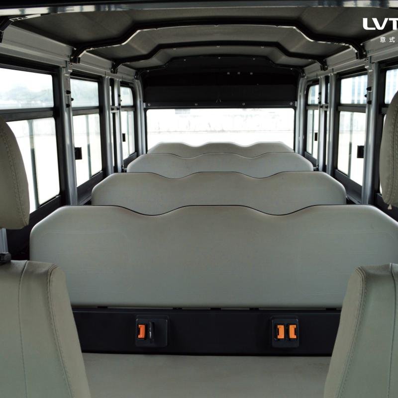 LVTONG LT-S14.F Electric 14-Passenger Sightseeing Shuttle Bus