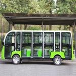 LVTONG LT-S14.F 72V/7.5KW Electric 14-Passenger Open Sightseeing Bus