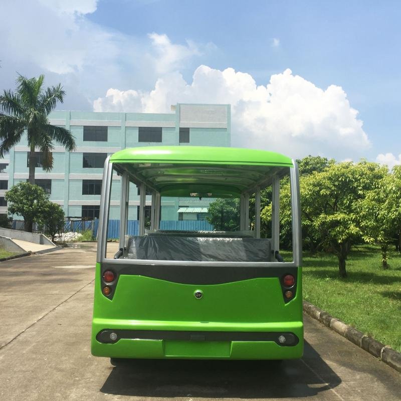 LVTONG LT-S23 Electric 23-Passenger Enclosed Sightseeing Bus 96V