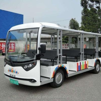LVTONG 96V 13.5kW AC Electric 23-Passenger Sightseeing Bus