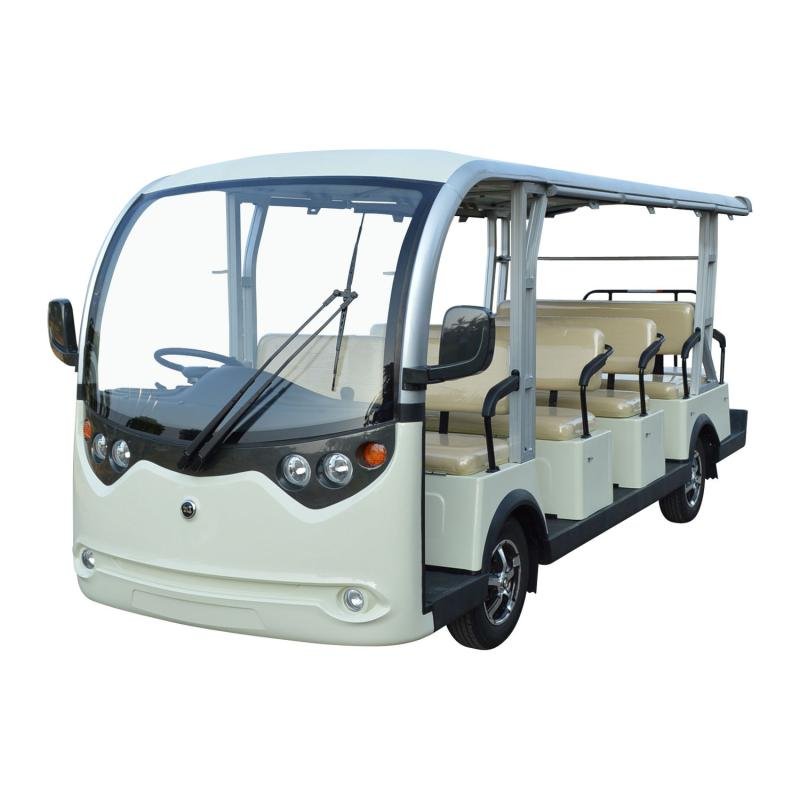 Lvtong LT-S14 14-Seater Electric Low-Speed Tourist Shuttle Bus for Resort and Campus Passenger Transport