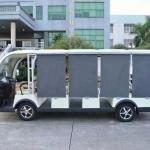 LVTONG Electric 72V 6.3kW 14-Seat Sightseeing Car for Hotel Resort Transportation