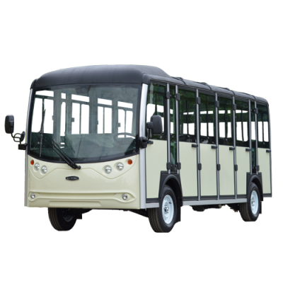 LvTong GDS23.F 96V Electric 23-Seater Sightseeing Bus - Fully Enclosed Zero-Emission Passenger Transport