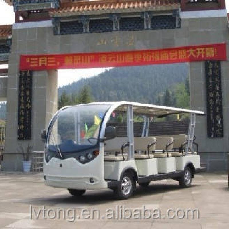 Lvtong 72V 5.5KW 14-Seater Electric Low-Speed Passenger Cart