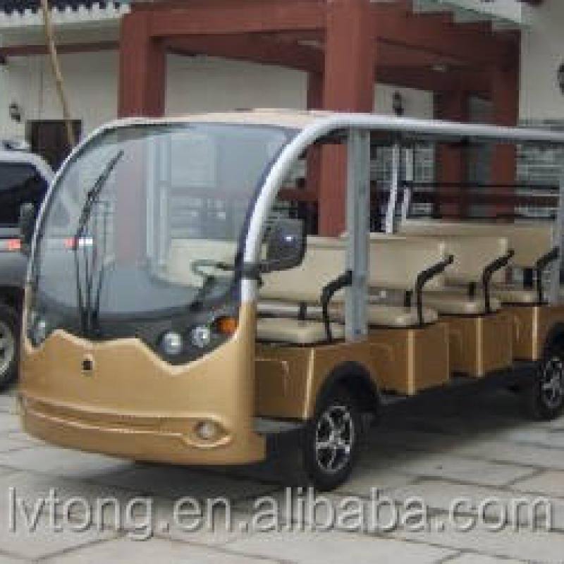 Lvtong 72V 5.5KW 14-Seater Electric Low-Speed Passenger Cart
