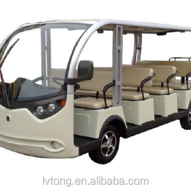 Lvtong 72V 5.5KW 14-Seater Electric Low-Speed Passenger Cart