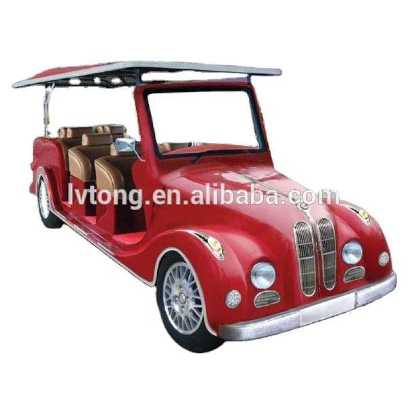 Lvtong 48V 4KW Electric 8-Passenger Low-Speed Shuttle Cart