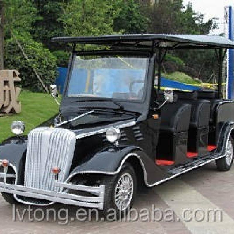LVTONG 8-Passenger Electric Low-Speed Sightseeing Cart
