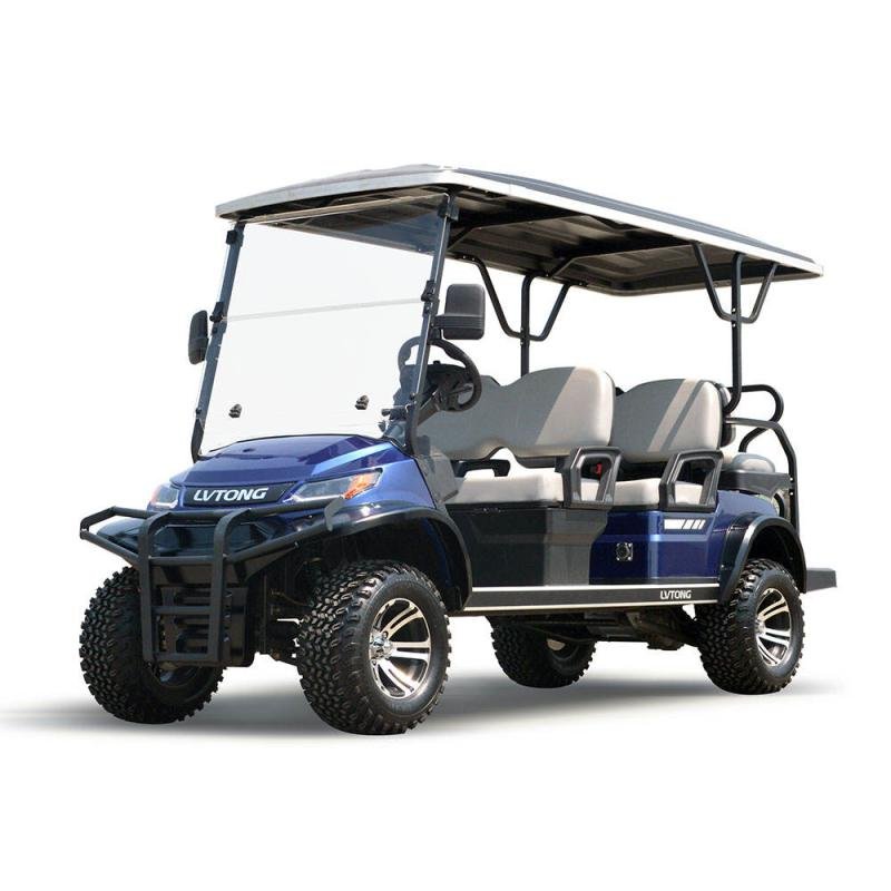 48V Electric 8-Seater Street Legal Utility Golf Cart