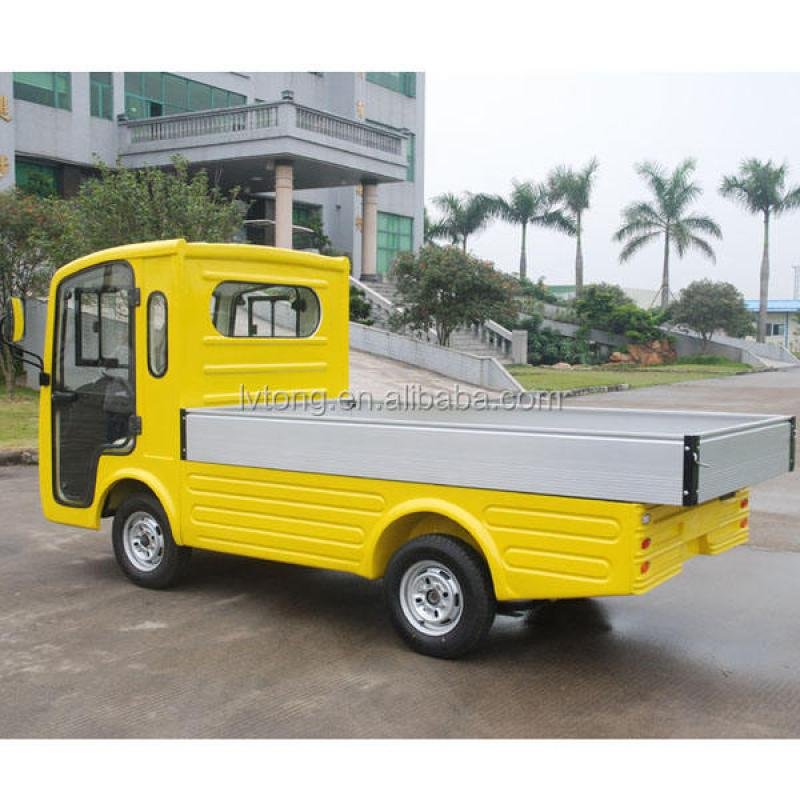 Lvtong 1268/400A Electric 2-Seater Cargo Cart - Industrial Battery Powered Transport Vehicle