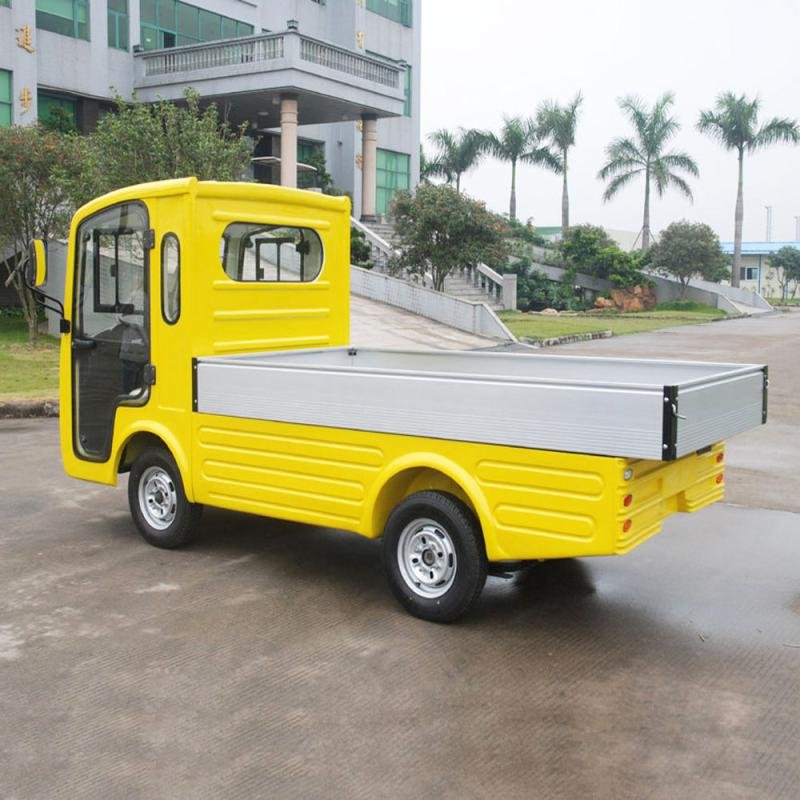 Lvtong 1268/400A Electric 2-Seater Cargo Cart - Industrial Battery Powered Transport Vehicle