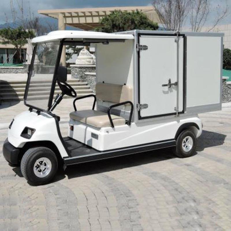 LVTONG 48V 2-Seater Electric Utility Cart Low-Speed Personnel Carrier