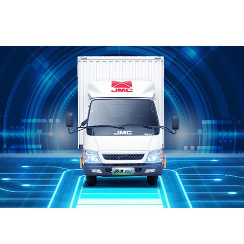 JIMC Shunda 108kWh Electric Light Truck Single-Row Van Transport Vehicle
