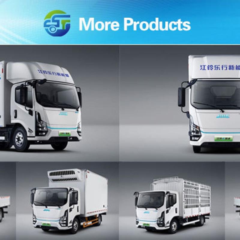 JIMC Luda E Pure Electric Light Truck Single-Row Van